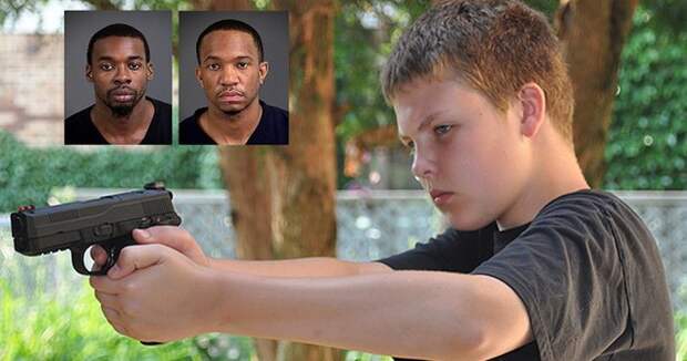 В США 13-летний подросток застрелил грабителя из маминого пистолета грабители, подросток, убийство