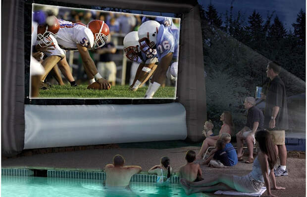 Мобильный экран Giant Inflatable Movie Screen.