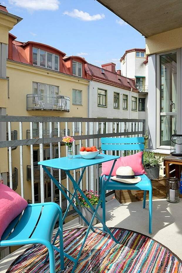 Самые красивые маленькие балконы