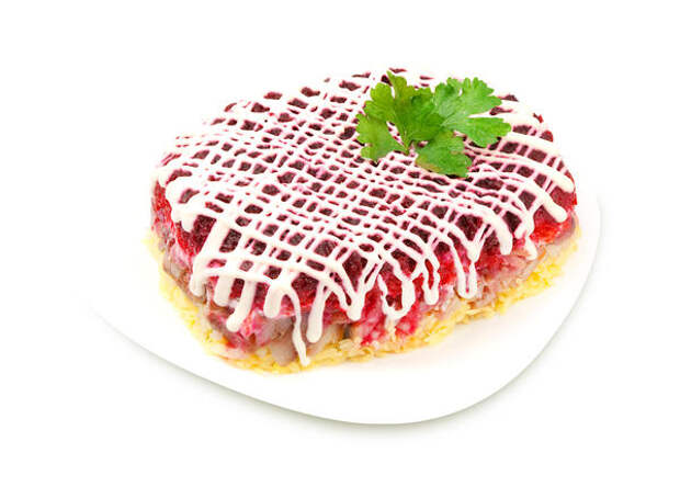 Сельдь под шубой со сливочным вкусом