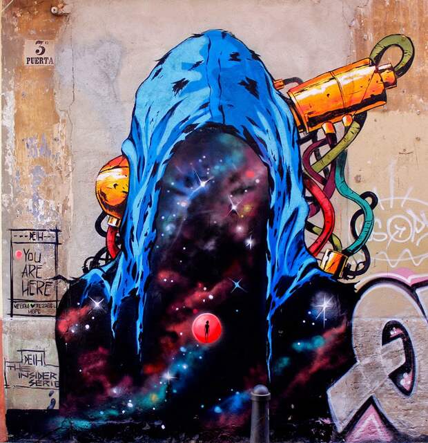 20. Валенсия, Испания граффити, стрит-арт, художники