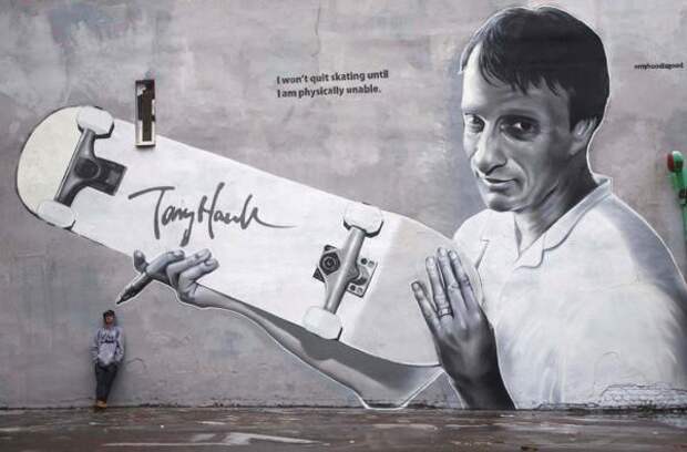 Стрит-арт команда HoodGraffTeam граффити, исскуство