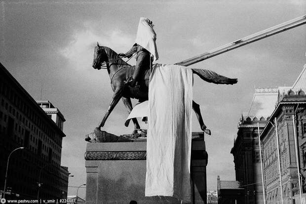 Прогулка по Москве 1995 года Прогулка по Москве 1995 года 90-е, москва, фотографии