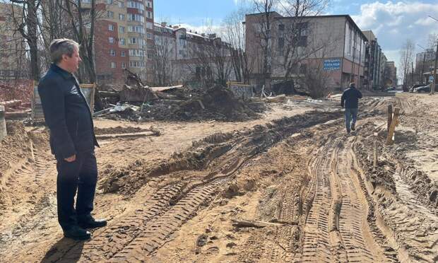 В Архангельске отремонтируют участок дороги по улице Володарского