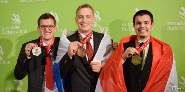 Собянин учредил выплаты победителям и призерам чемпионата EuroSkills. Фото mos.ru