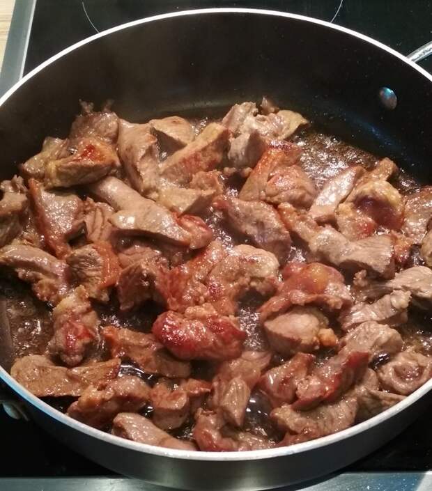 Азу Рецепт, Длиннопост, Кулинария, Еда, Мясо, Говядина, Картофель, Соленые огурцы
