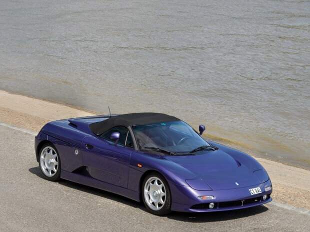 De Tomaso Guara Spyder 1997-1999 – Фиолетовая редкость De Tomaso, De Tomaso Guara, maserati, авто, автодизайн, автомобили, аукцион, родстер