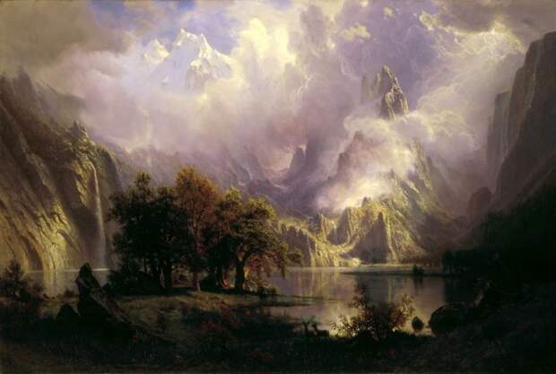 художник Albert Bierstadt - 07