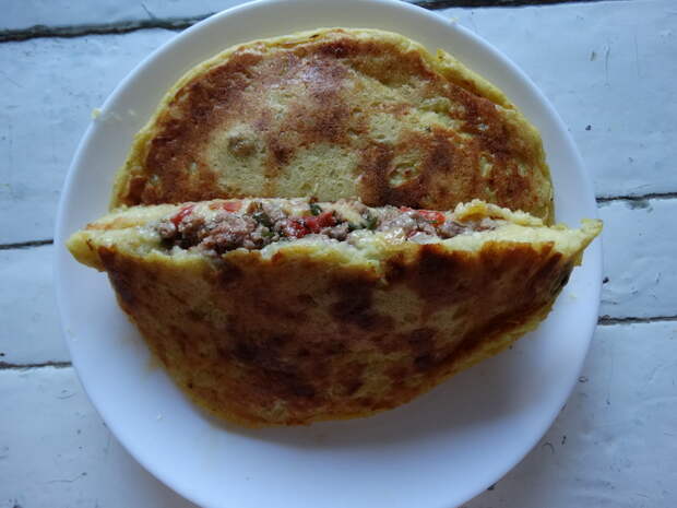Вкусный пирог на сковороде
