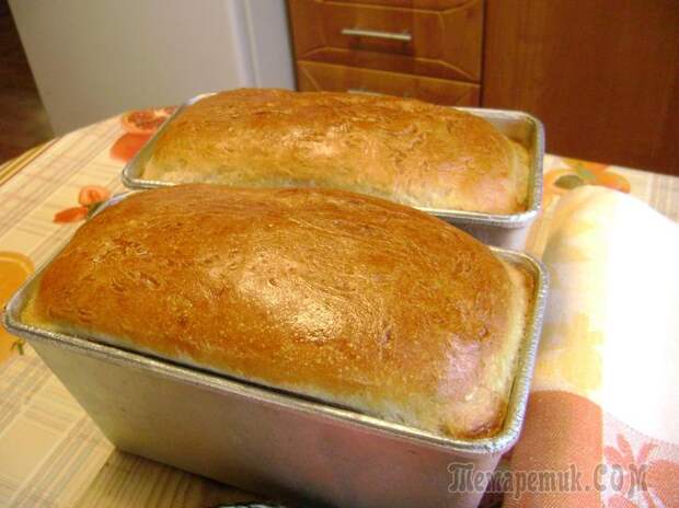 Хлеб на безопарном тесте по рецепту кулинара Людмилы
