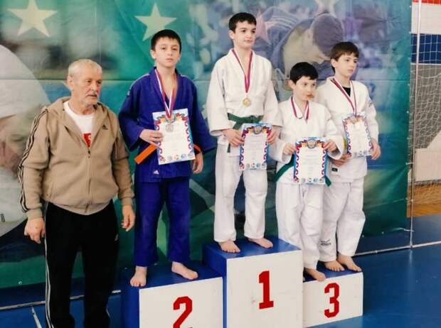 Воспитанники спортшколы Адыгейска стали призерами первенства Адыгеи по дзюдо
