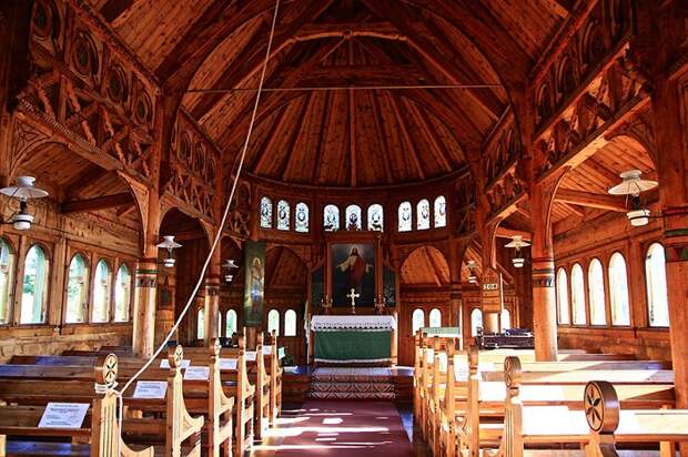 Церковь в Норвегии St. Olaf’s Church.