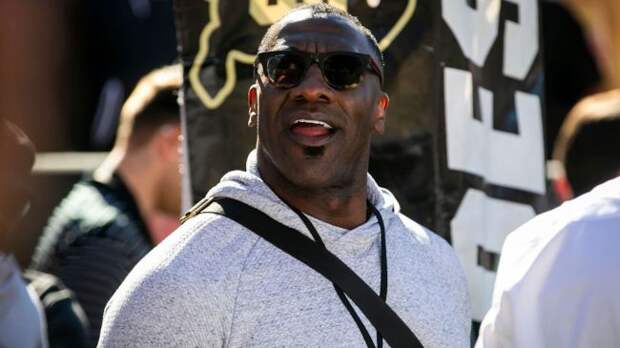 shannon sharpe at the colorado game
