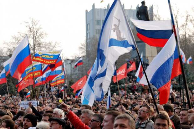 В Севастополе отметили годовщину начала «русской весны»
