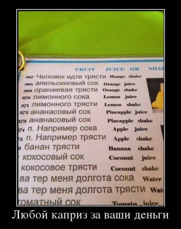 Обеденные демотиваторы (13 шт)