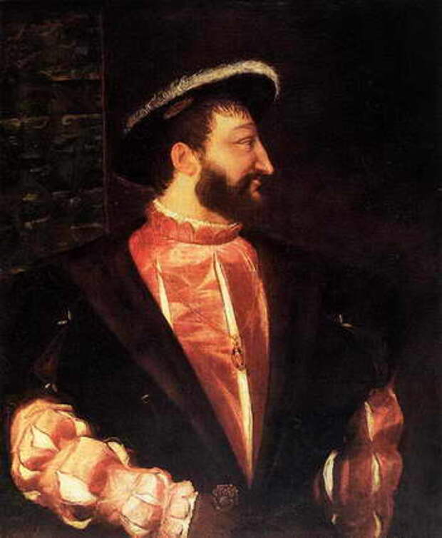 Тициан. Портрет французского короля Франциска I