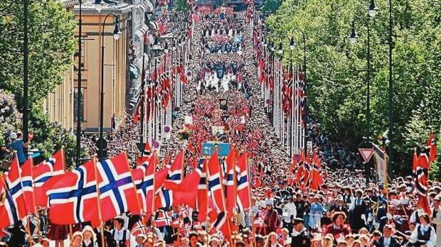 Сегодня у норвежцев праздник