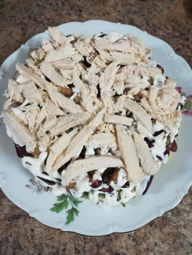 Слой куриной грудки