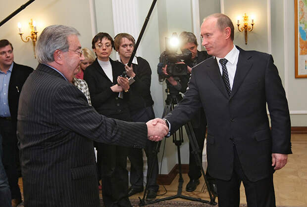 Евгений Примаков и Владимир Путин