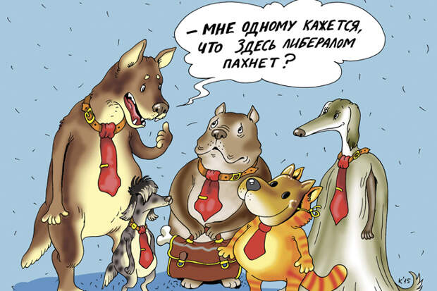 Либерал чувствуется по запаху 