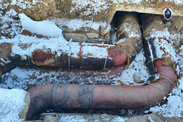 У россиян замерзла вода в трубах