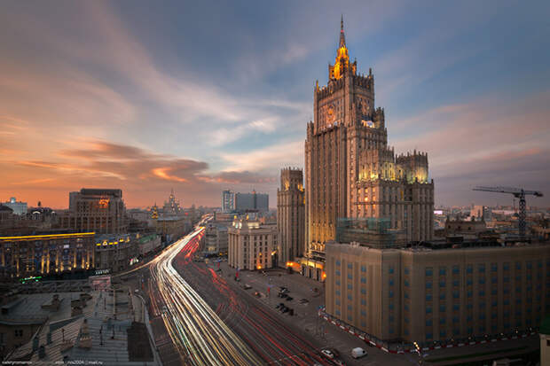 Москва c крыш