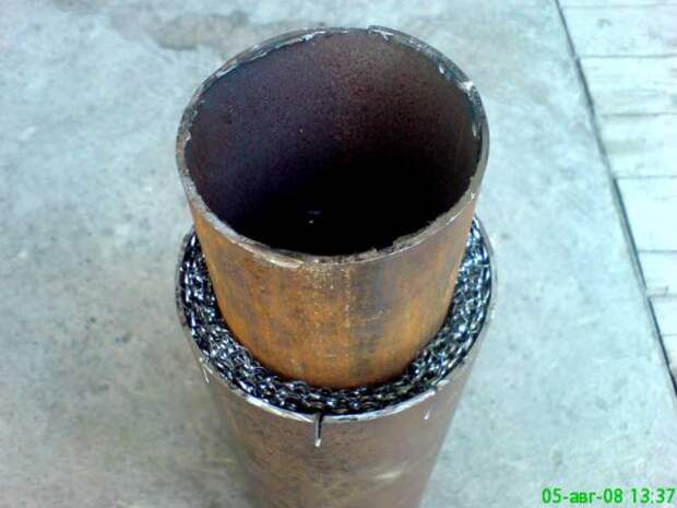 Пламегаситель своими руками