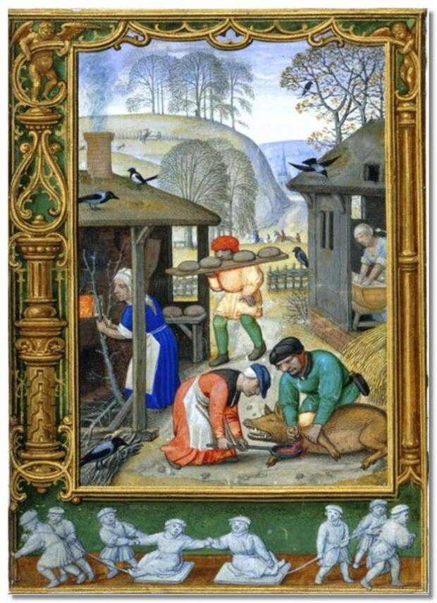рождество в средневековой европе