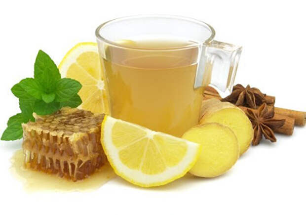 Сок лимона, мед и витамины