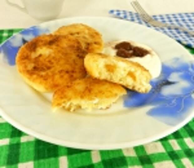 Сырники с курагой