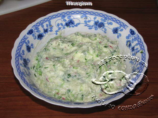 Салат Летний в "чашечках"