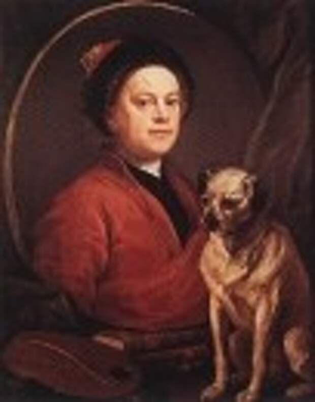 The Painter and his Pug_