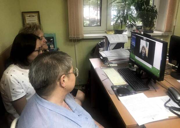 Онлайн-урок / Фото: Пресс-служба УВД по ЮВАО