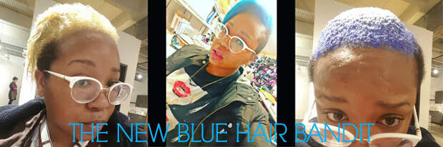 blue hair