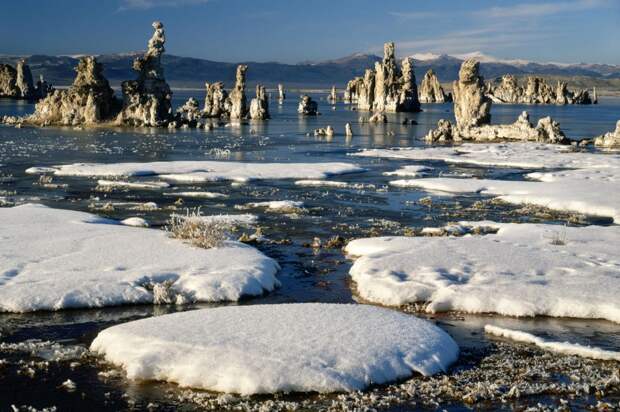 Удивительные фотографии озера Моно в Калифорнии (Mono Lake, California)