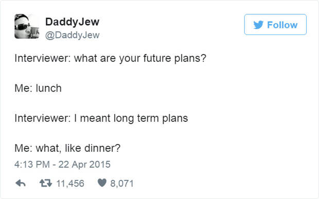 Funny Food Tweet