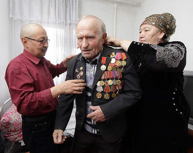 ветеран, приют, киргиз