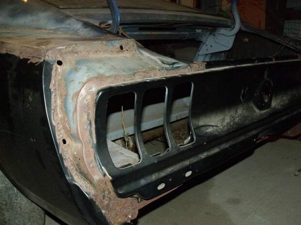 Восстановление Ford Mustang 1969 ford, mustang, авто, восстановление, реставрация