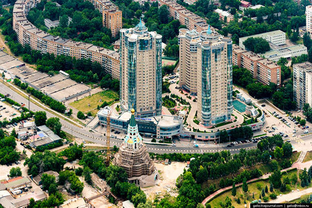 Самара с высоты