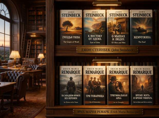 Книги Ремарка и Стейнбека начнут маркировать в России