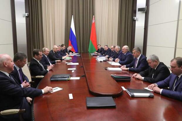На переговорах Путина и Лукашенко отключилось электричество Переговоры с Президентом Белоруссии Александром Лукашенко