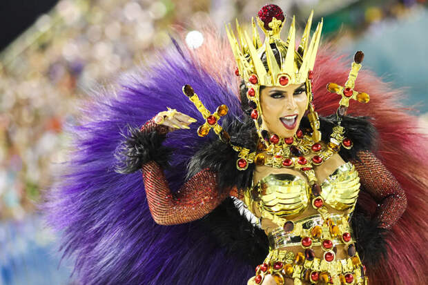 25 самых ярких кадров с карнавала в Рио-де-Жанейро 