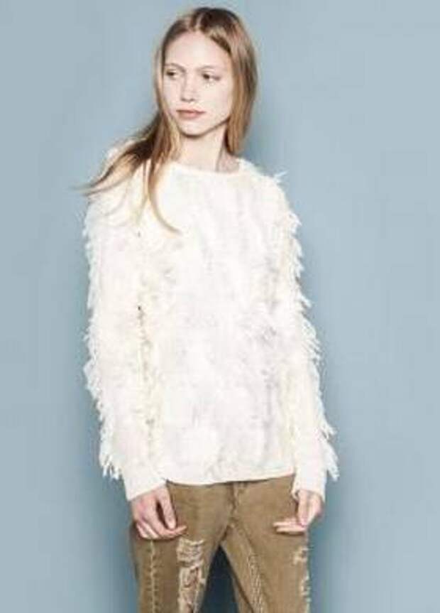 Winter Cozy Faux Fur Coat & Knit Sweaters Autumn-Winter Trend