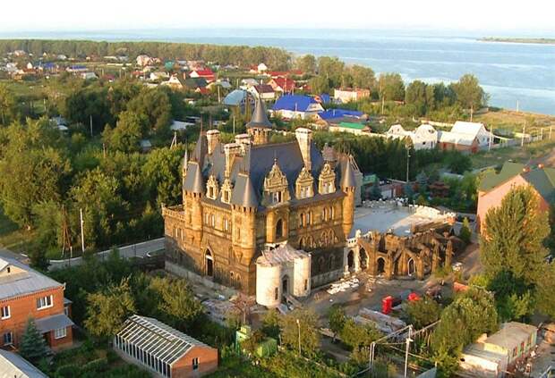 Замок Гарибальди в селе Хрящёвка Самарской области путешествие, своими руками, сделай сам