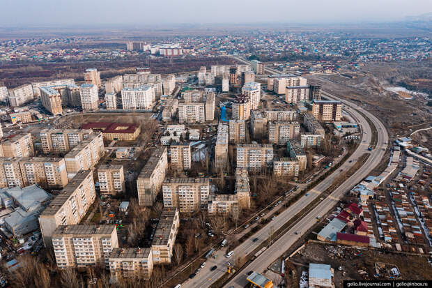 Бишкек с высоты