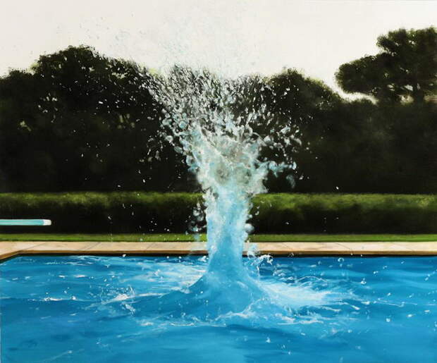 Плавающие женщины: картины Eric Zener