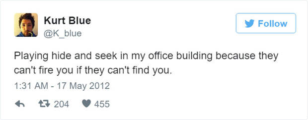 Funny Tweets About Work