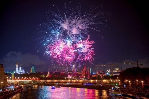 Как Москва отметила свой день рождения 