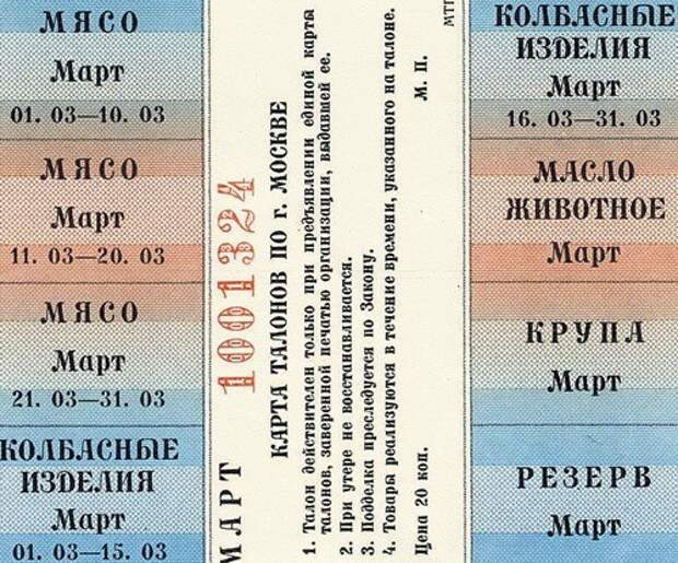 По талоном было все подряд... По талоном было все подряд... михаил горбачев, ссср