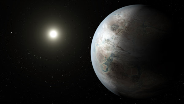 Так художник представил себе экзопланету Kepler-452b Так художник представил себе экзопланету Kepler-452b
